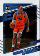 2021 Donruss Optic Blue Darius Bazley