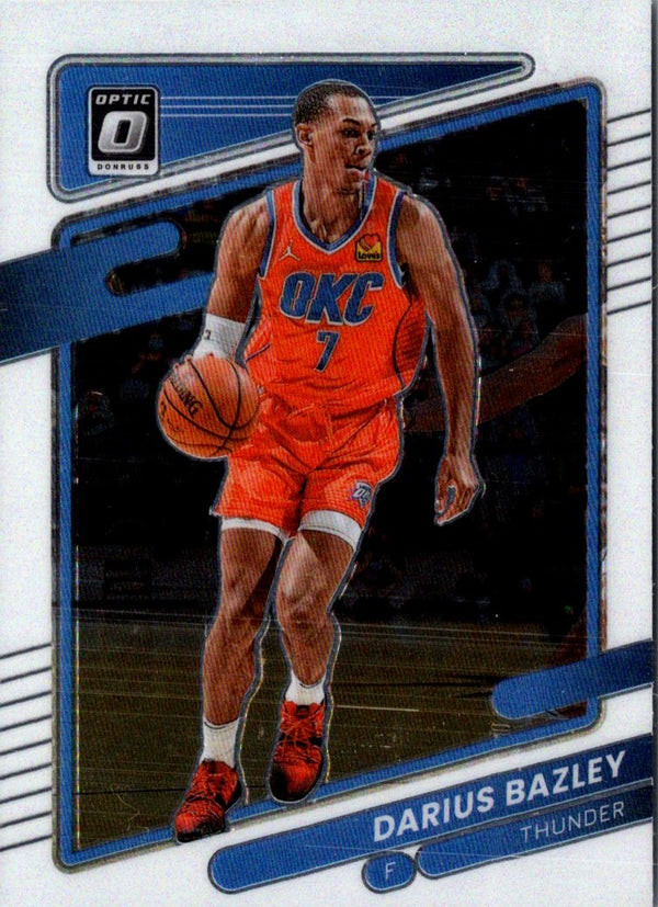 2021 Donruss Optic Blue Darius Bazley #27