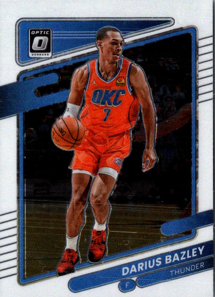 2021 Donruss Optic Blue Darius Bazley