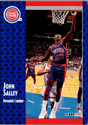 1992 Fleer John Salley #280