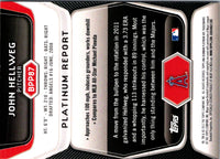 2012 Bowman Platinum Prospects John Hellweg #BPP87