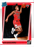 2021 Donruss Rated Rookies Ayo Dosunmu #221