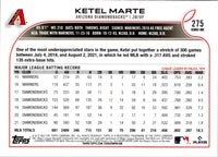 2022 Topps 1st Edition Ketel Marte #275