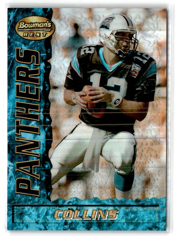 1996 Bowman's Best Mirror Images Steve Young/Kerry Collins/Dan Marino/Mark Brunell #1