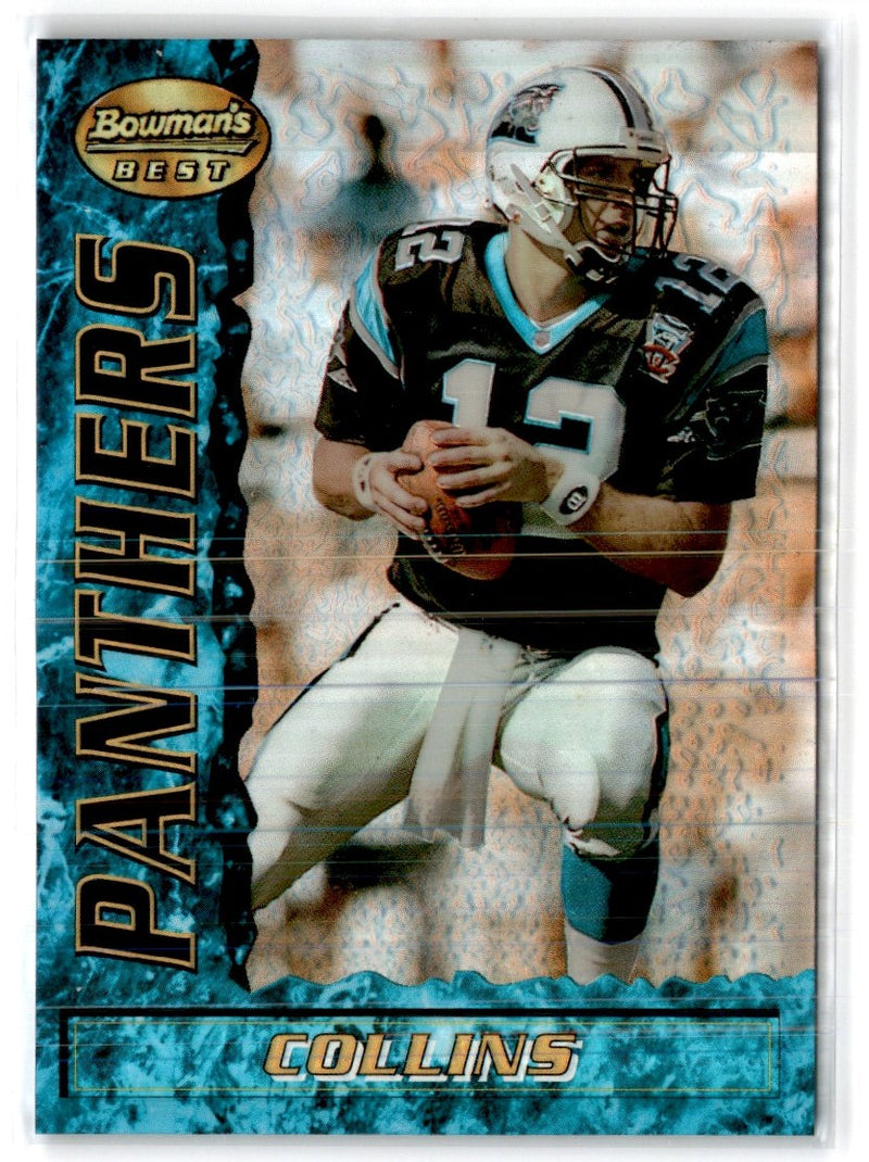 1996 Bowman's Best Mirror Images Steve Young/Kerry Collins/Dan Marino/Mark Brunell