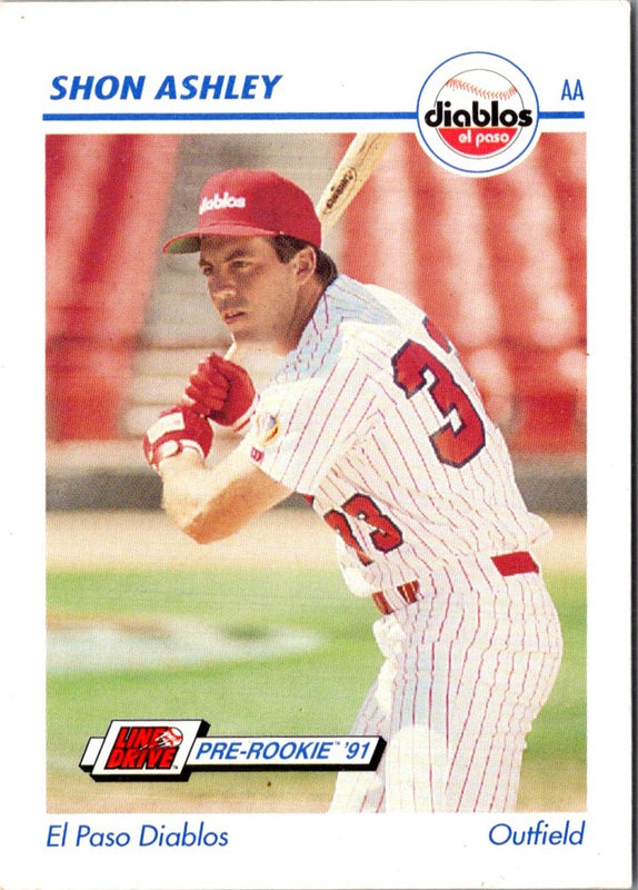 1991 Line Drive AA Shon Ashley #176