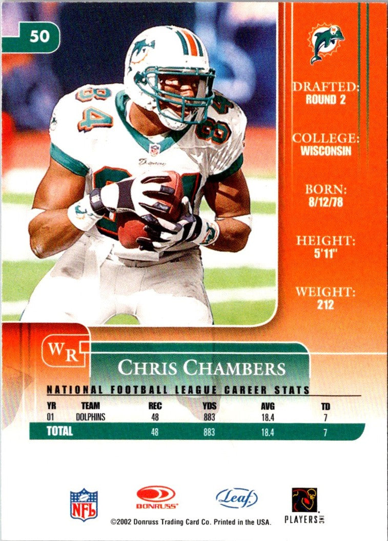 2002 Leaf Rookies & Stars Chris Chambers