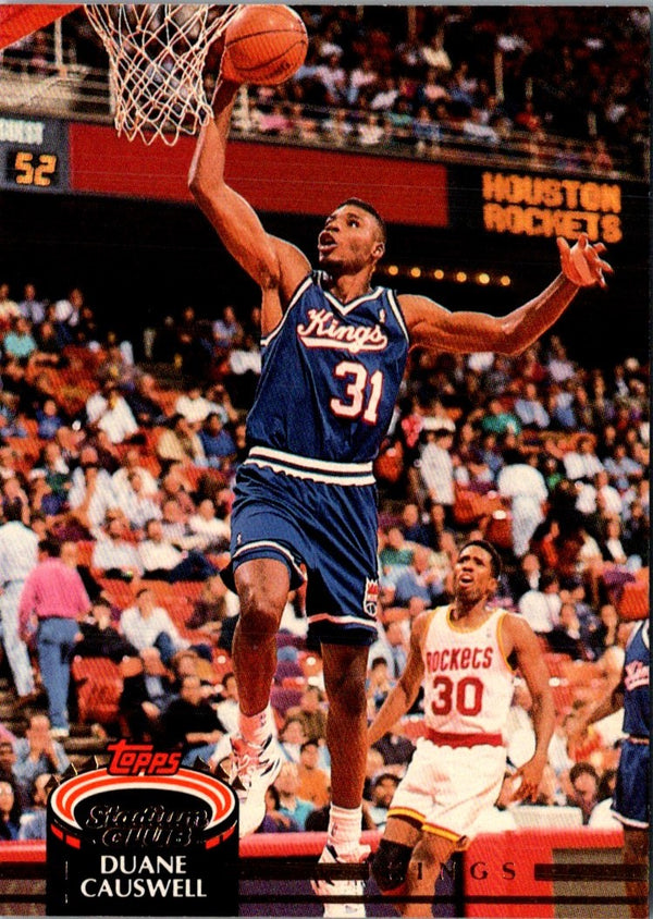 1992 Stadium Club Duane Causwell #262