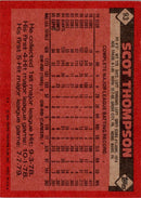 1986 Topps Scot Thompson