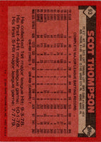 1986 Topps Scot Thompson #93