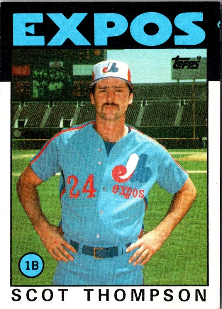 1986 Topps Scot Thompson