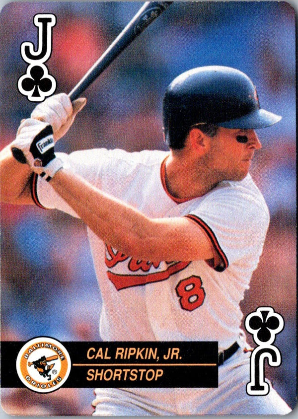 1992 U.S. Playing Card Co. Baseball Aces Cal Ripken Jr. #J