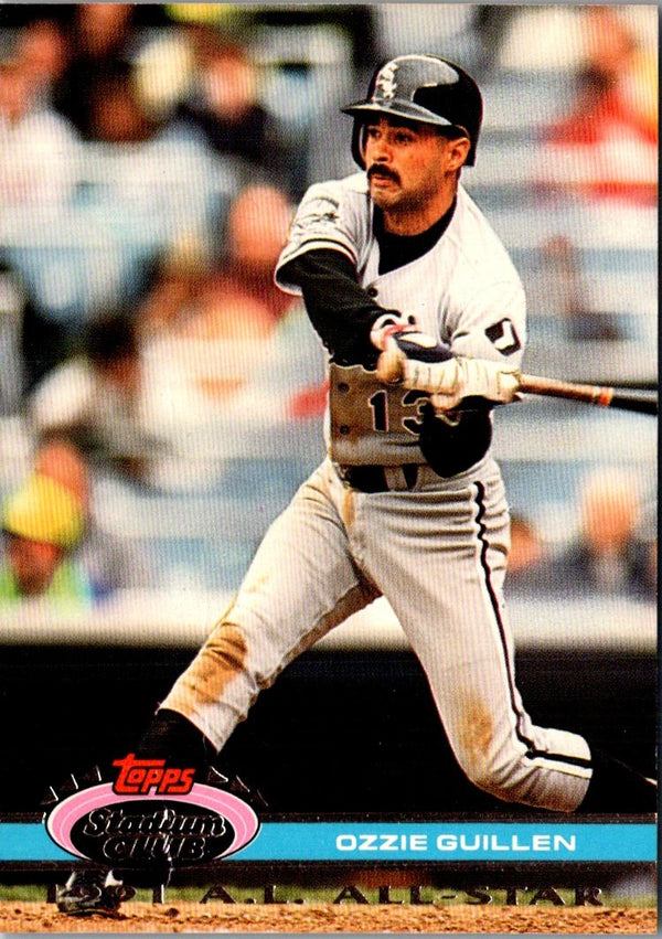 1992 Stadium Club Dome Ozzie Guillen #72