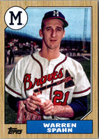 2022 Topps Archives Warren Spahn #272