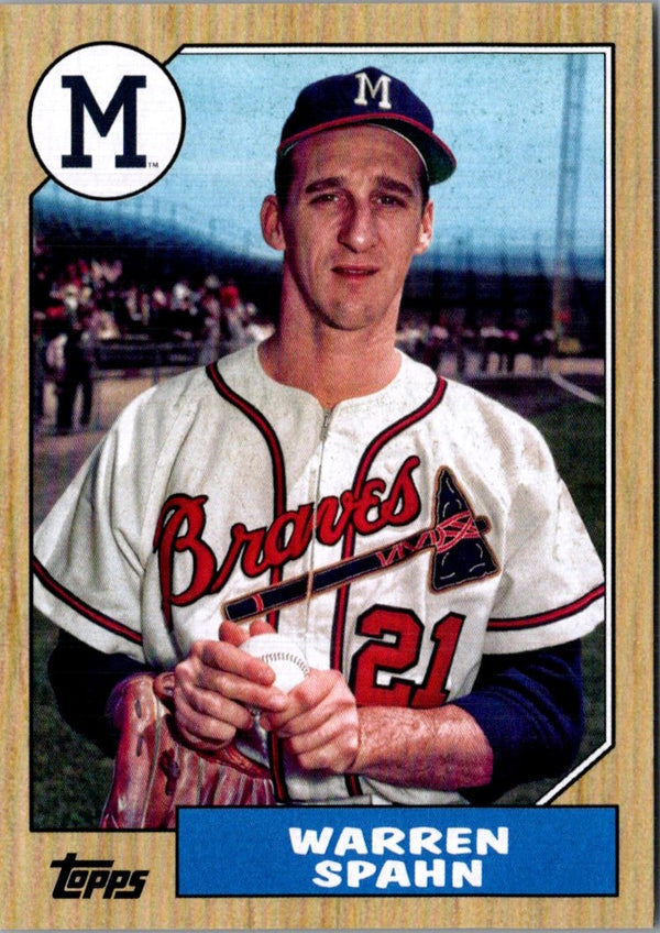 2022 Topps Archives Warren Spahn #272