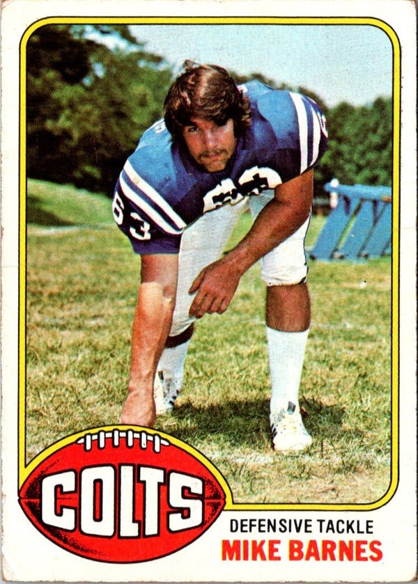 1976 Topps Mike Barnes #53 Rookie NR-MT