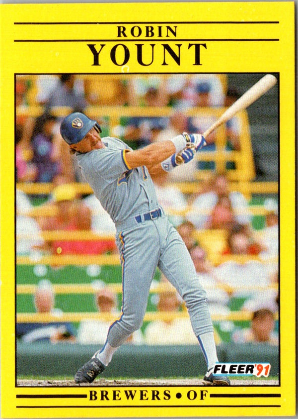 1991 Star Millennium Robin Yount #6