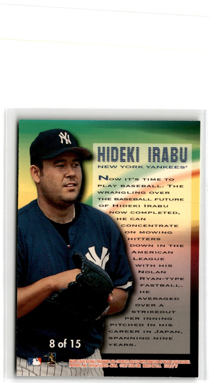 1997 Fleer Hideki Irabu