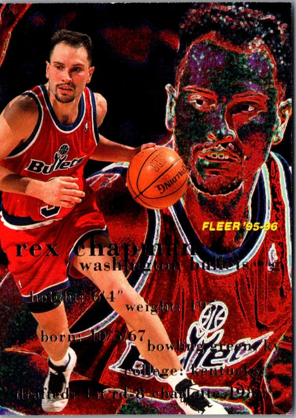 1995 Fleer European Rex Chapman #191