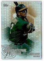 2018 Topps Chrome Update Edition An International Affair Khris Davis #IA-KD