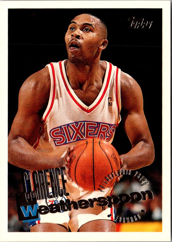 1995 Topps Clarence Weatherspoon #55