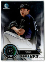 2018 Bowman Scouts' Top 100 Riley Pint #BTP-87