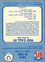 1981 Fleer Team Action Away In Time #77