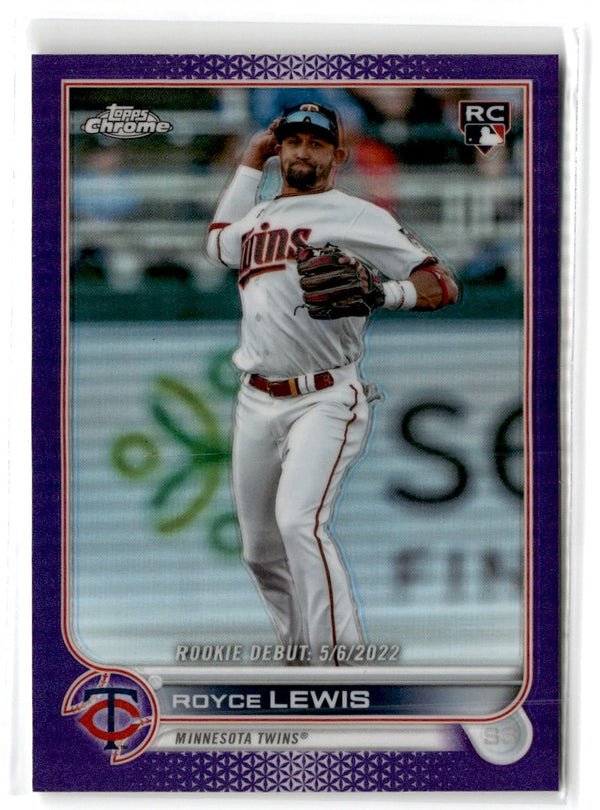 2022 Topps Chrome Update Royce Lewis #USC79 Rookie