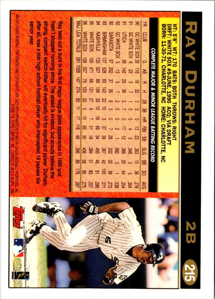 1997 Topps Ray Durham