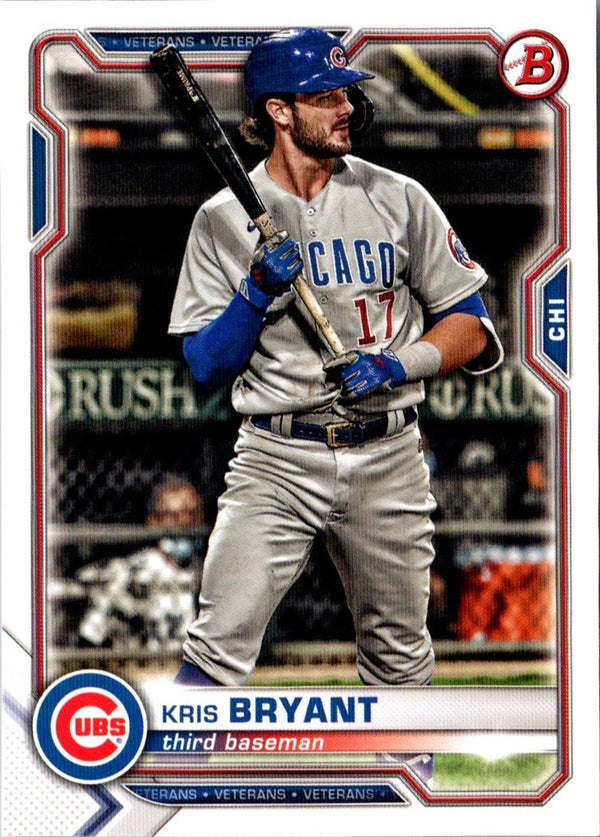 2021 Bowman Kris Bryant #58