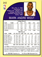 1990 Hoops Mark West #242
