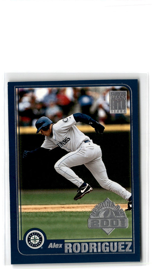 2001 Topps Opening Day Alex Rodriguez #62