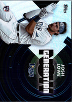 2022 Topps Update Generation Now Josh Lowe #GN-85