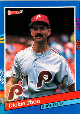 1991 Donruss Dickie Thon #91