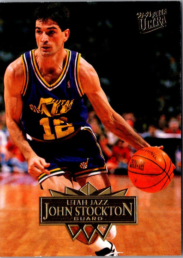 1995 Ultra John Stockton #187