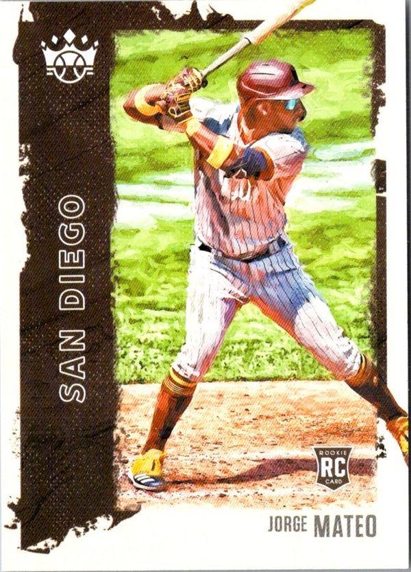 2021 Panini Diamond Kings Jorge Mateo #61 Rookie