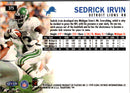 1999 Fleer Tradition Sedrick Irvin