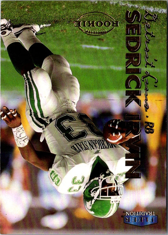1999 Fleer Tradition Sedrick Irvin #275 Rookie