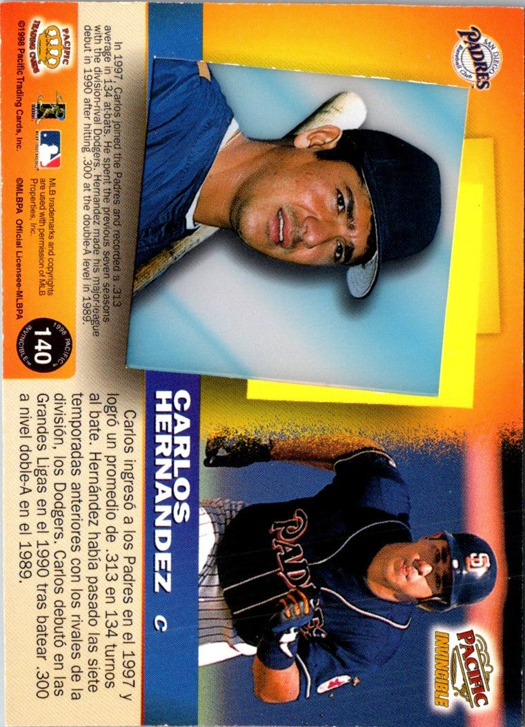 1998 Pacific Invincible Carlos Hernandez