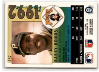1992 O-Pee-Chee Premier Barry Bonds #157