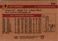 2001 Fleer Tradition Glossy Jeff George #244
