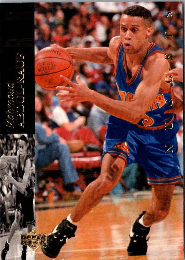 1993 Upper Deck Special Edition Electric Court Mahmoud Abdul-Rauf #123