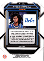 2023 Panini Prizm Draft Picks Choice Blue/Yellow/Green Tyger Campbell #29