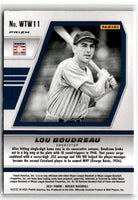 2021 Panini Mosaic Will to Win Green Lou Boudreau #WTW11