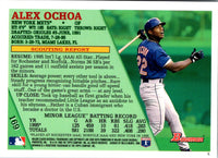 1996 Bowman Foil Alex Ochoa #169
