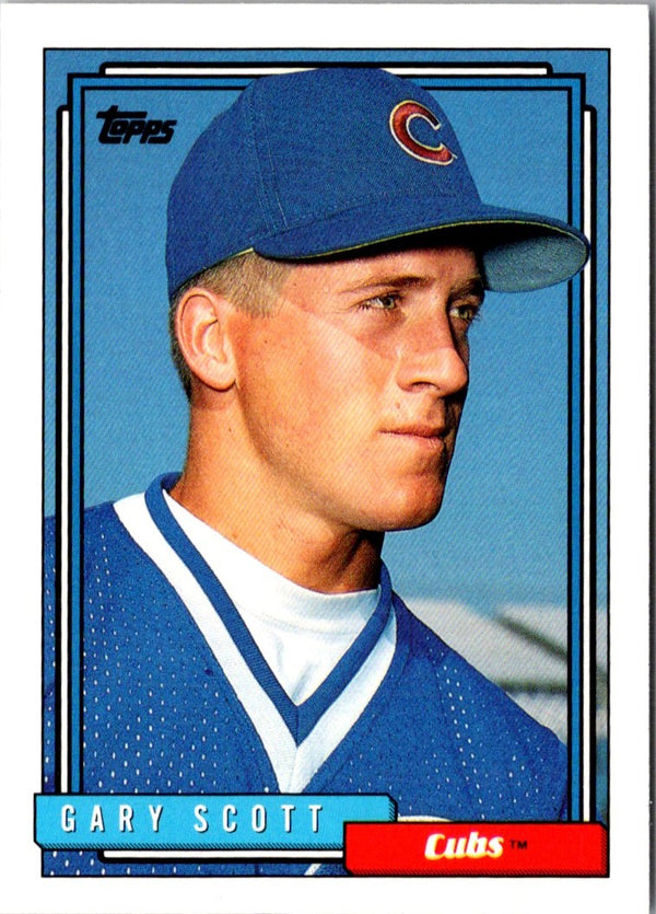 1992 Topps Traded Gary Scott #102T