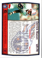 1999 Topps Derrick Mason #21