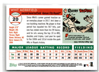 2020 Topps Archives Whit Merrifield #20