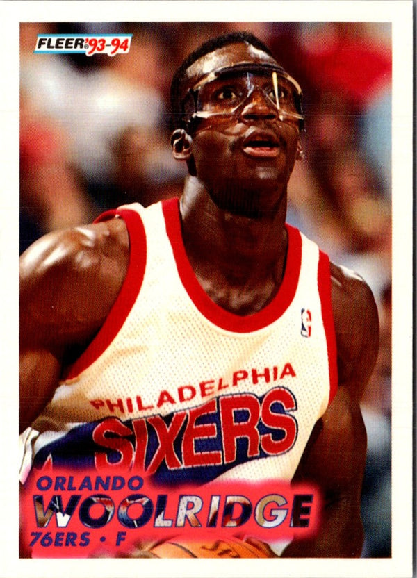 1993 Fleer Orlando Woolridge #354