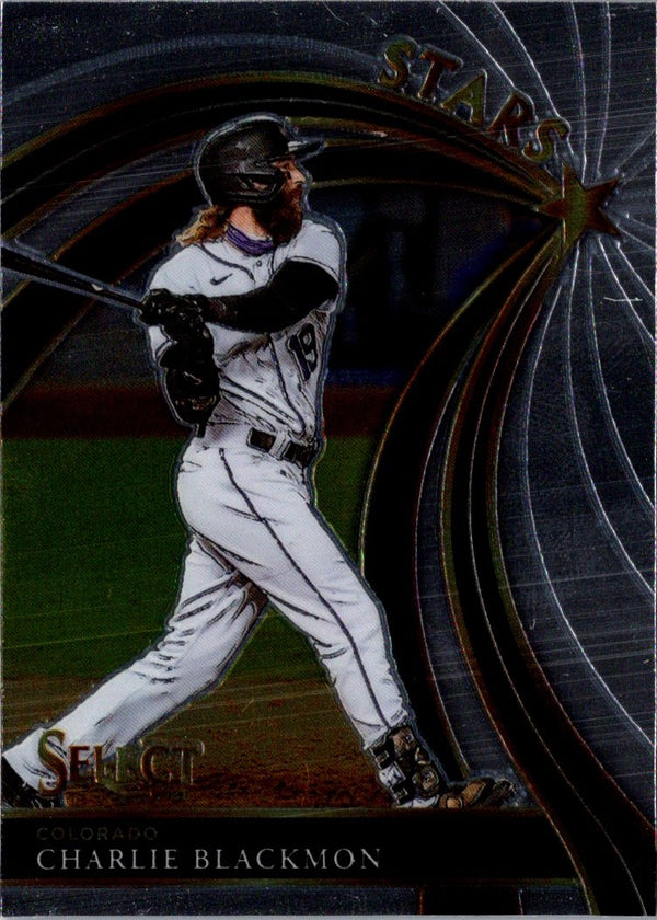 2021 Panini Select Stars Charlie Blackmon #SELS-9